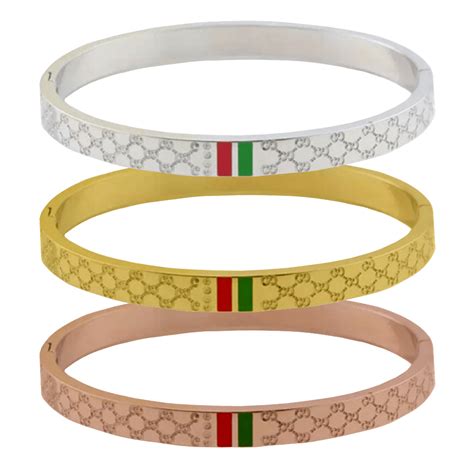 gucci bangle gold red and green|gold bangles for sale uk.